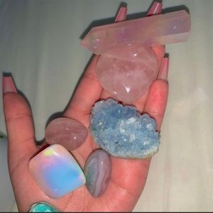 Assorted Crystal Mix Healing Crystal Confetti Scoop Mystery Bag Bundle Gift Set